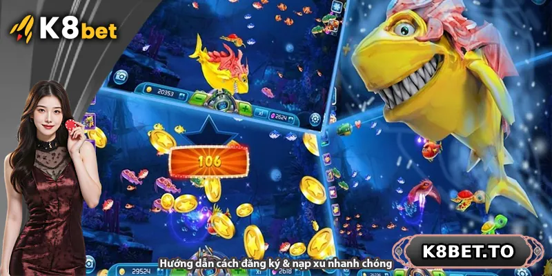 Hướng dẫn cách đăng ký & nạp xu nhanh chóng